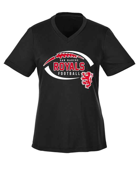 San Marcos HS Football Additional 04 - Womens Performance Shirt