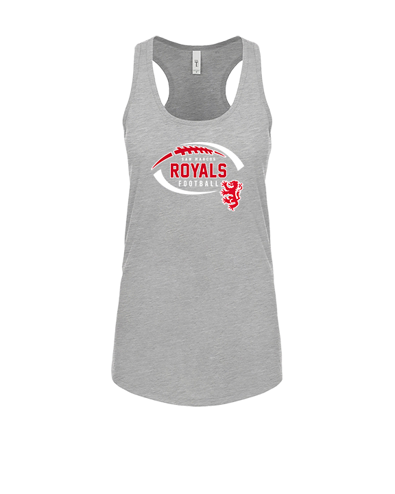 San Marcos HS Football Additional 04 - Womens Tank Top