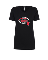 San Marcos HS Football Additional 04 - Womens Vneck