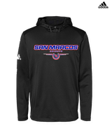 San Marcos HS Football Design - Mens Adidas Hoodie
