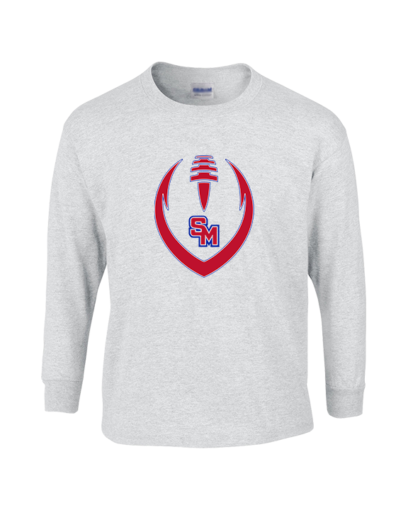 San Marcos HS Football Full Football - Cotton Longsleeve
