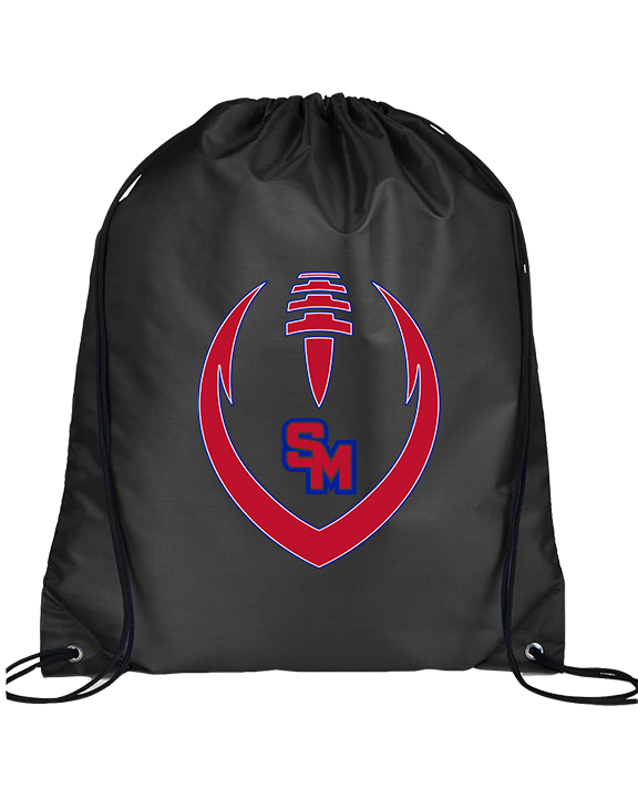 San Marcos HS Football Full Football - Drawstring Bag