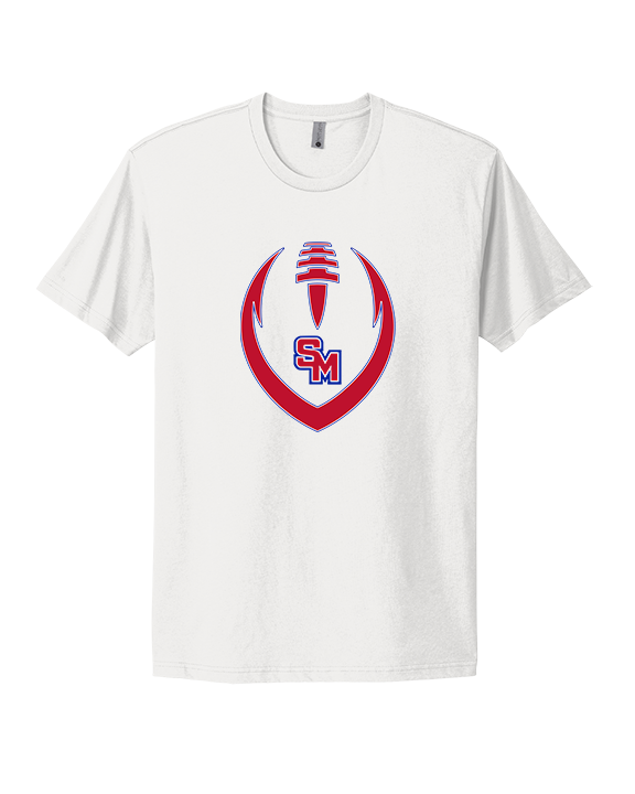 San Marcos HS Football Full Football - Mens Select Cotton T-Shirt