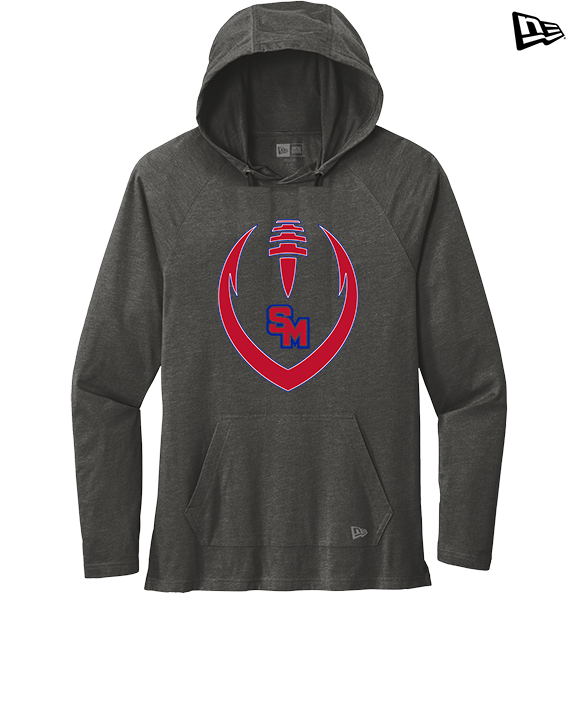 San Marcos HS Football Full Football - New Era Tri-Blend Hoodie