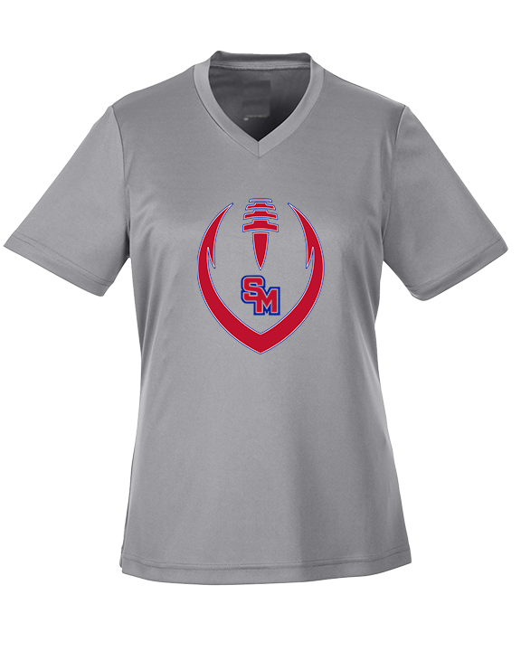 San Marcos HS Football Full Football - Womens Performance Shirt