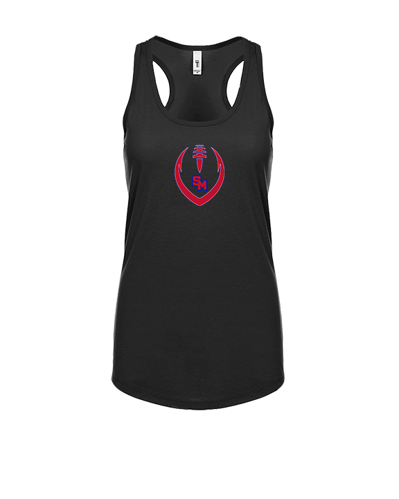 San Marcos HS Football Full Football - Womens Tank Top
