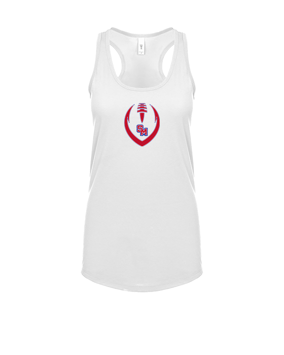 San Marcos HS Football Full Football - Womens Tank Top