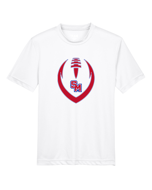 San Marcos HS Football Full Football - Youth Performance Shirt