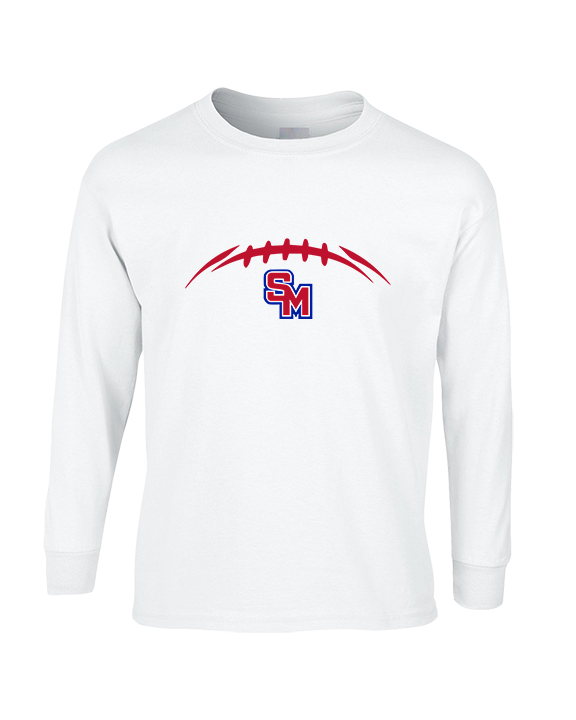 San Marcos HS Football Laces - Cotton Longsleeve