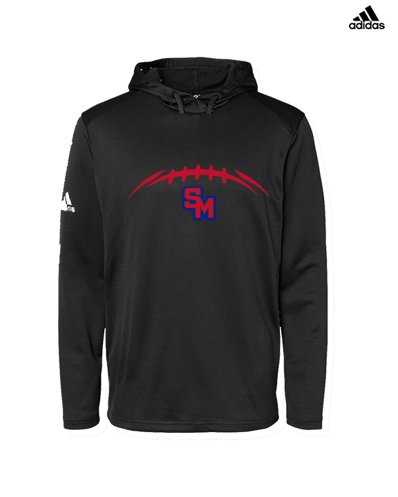 San Marcos HS Football Laces - Mens Adidas Hoodie