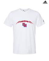 San Marcos HS Football Laces - Mens Adidas Performance Shirt