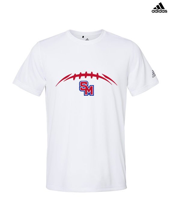 San Marcos HS Football Laces - Mens Adidas Performance Shirt