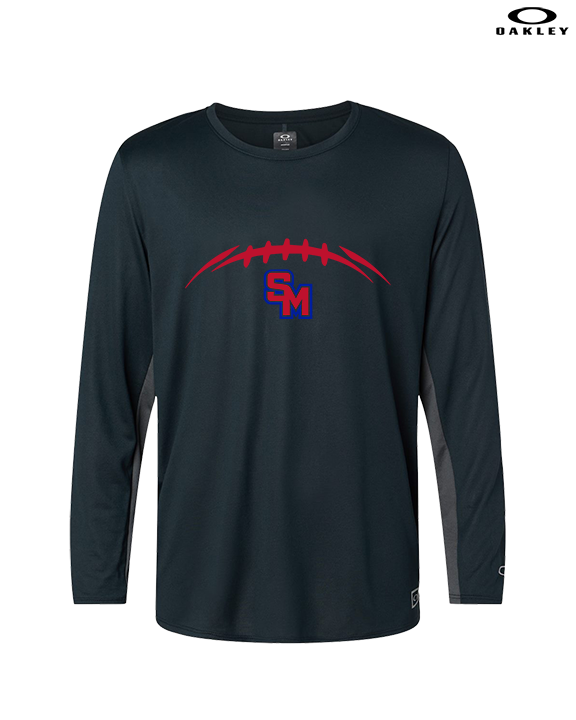 San Marcos HS Football Laces - Mens Oakley Longsleeve
