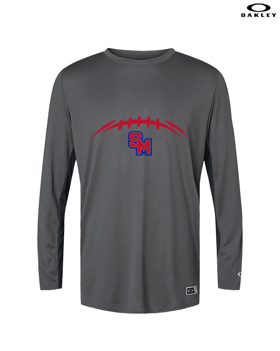 San Marcos HS Football Laces - Mens Oakley Longsleeve