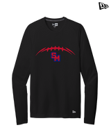 San Marcos HS Football Laces - New Era Performance Long Sleeve