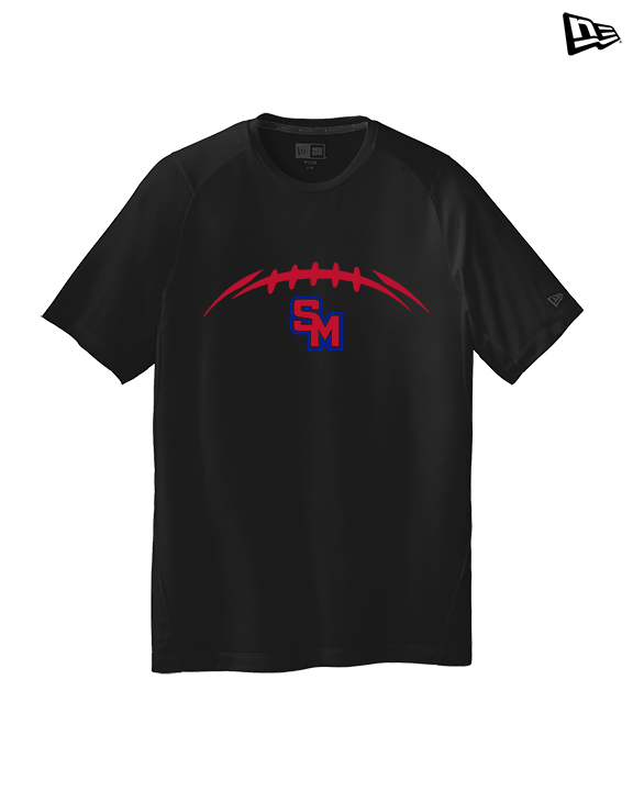 San Marcos HS Football Laces - New Era Performance Shirt
