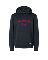 San Marcos HS Football Laces - Oakley Performance Hoodie