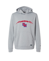 San Marcos HS Football Laces - Oakley Performance Hoodie