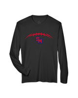 San Marcos HS Football Laces - Performance Longsleeve