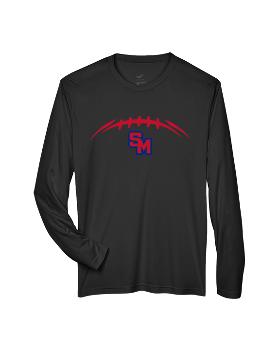 San Marcos HS Football Laces - Performance Longsleeve
