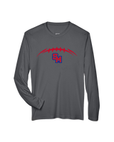 San Marcos HS Football Laces - Performance Longsleeve