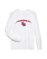 San Marcos HS Football Laces - Performance Longsleeve