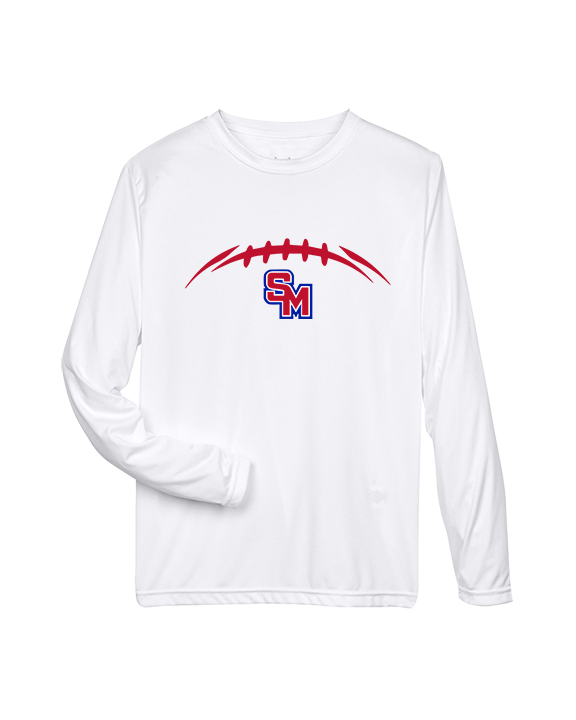 San Marcos HS Football Laces - Performance Longsleeve