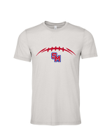 San Marcos HS Football Laces - Tri-Blend Shirt