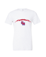 San Marcos HS Football Laces - Tri-Blend Shirt