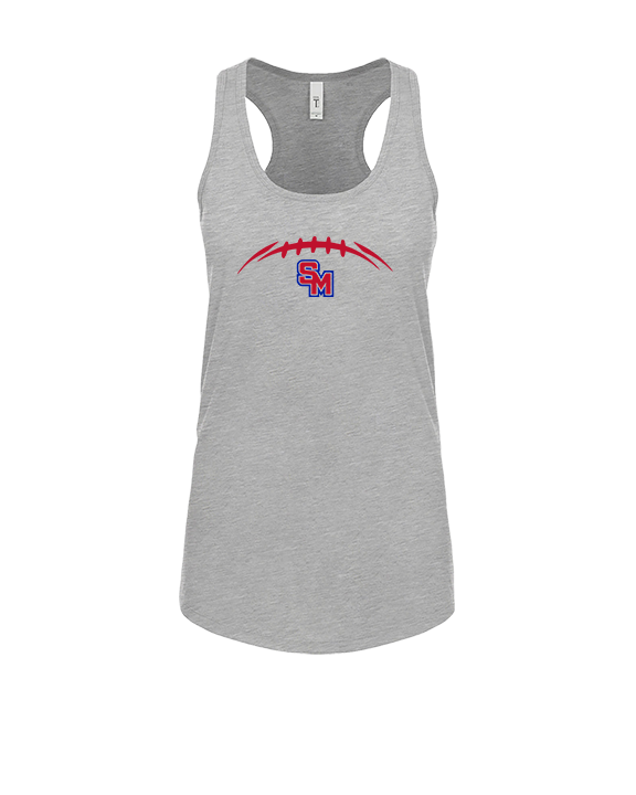 San Marcos HS Football Laces - Womens Tank Top