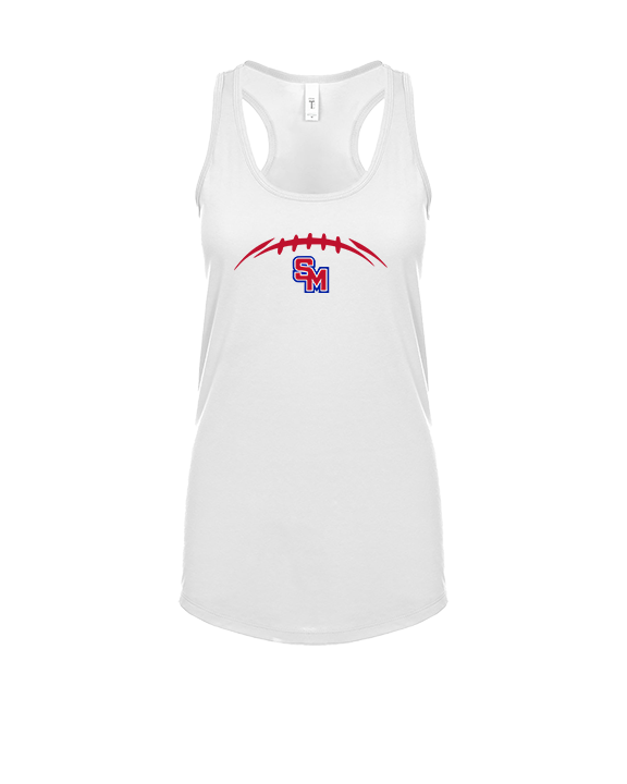 San Marcos HS Football Laces - Womens Tank Top