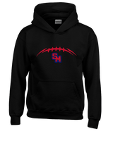 San Marcos HS Football Laces - Youth Hoodie