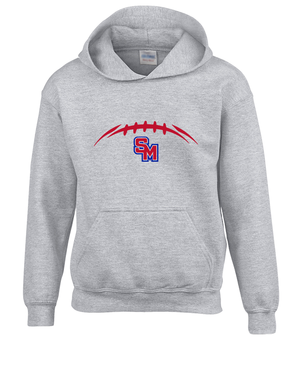 San Marcos HS Football Laces - Youth Hoodie