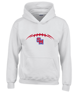 San Marcos HS Football Laces - Youth Hoodie