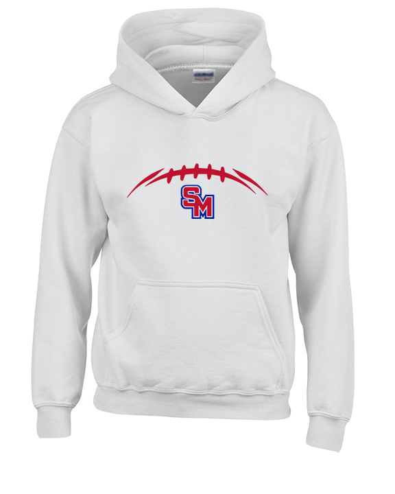 San Marcos HS Football Laces - Youth Hoodie