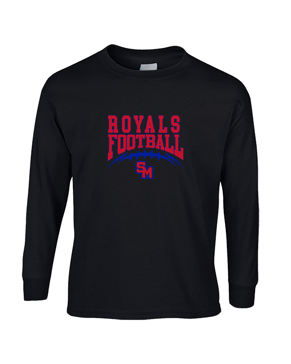 San Marcos HS Football School Football - Cotton Longsleeve