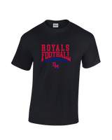 San Marcos HS Football School Football - Cotton T-Shirt