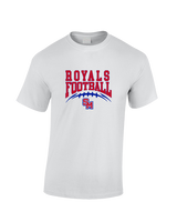 San Marcos HS Football School Football - Cotton T-Shirt
