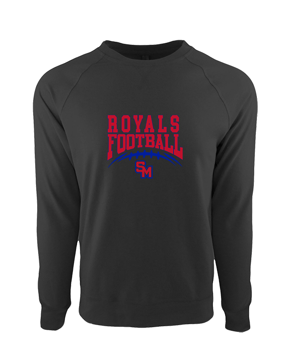 San Marcos HS Football School Football - Crewneck Sweatshirt