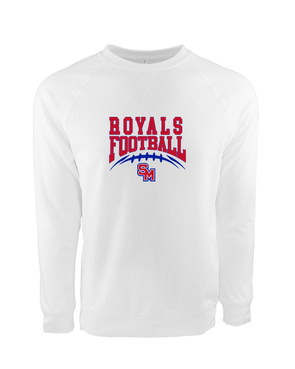 San Marcos HS Football School Football - Crewneck Sweatshirt