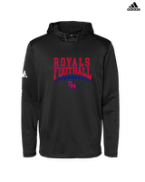San Marcos HS Football School Football - Mens Adidas Hoodie