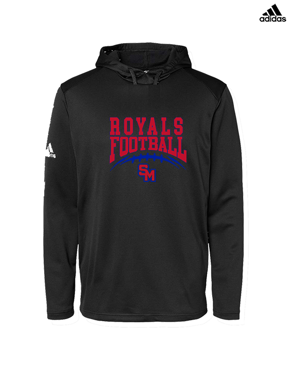 San Marcos HS Football School Football - Mens Adidas Hoodie