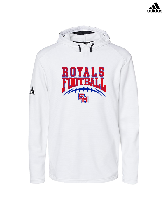 San Marcos HS Football School Football - Mens Adidas Hoodie