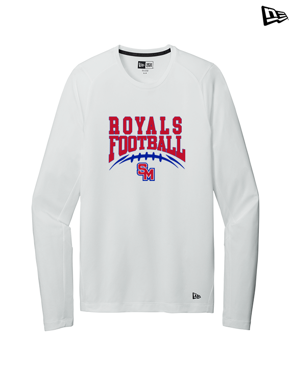 San Marcos HS Football School Football - New Era Performance Long Sleeve