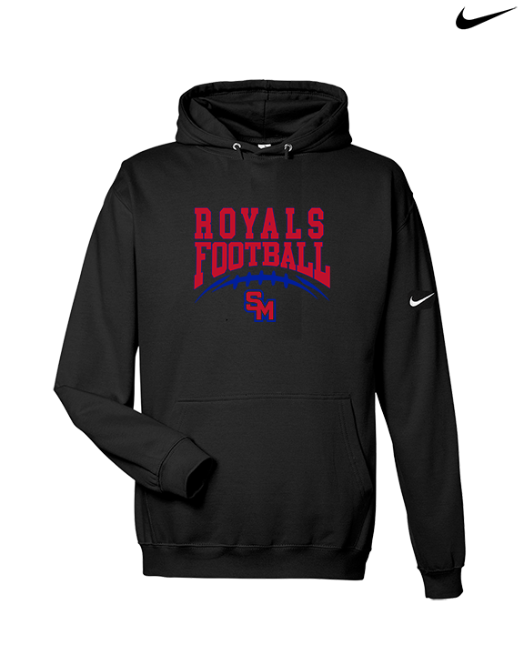 San Marcos HS Football School Football - Nike Club Fleece Hoodie