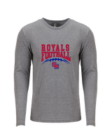 San Marcos HS Football School Football - Tri-Blend Long Sleeve