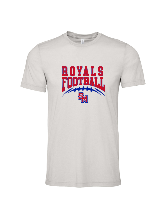 San Marcos HS Football School Football - Tri-Blend Shirt