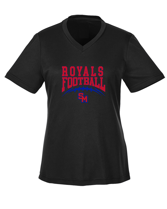 San Marcos HS Football School Football - Womens Performance Shirt