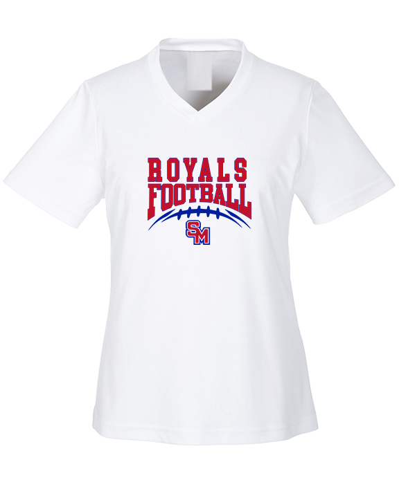 San Marcos HS Football School Football - Womens Performance Shirt