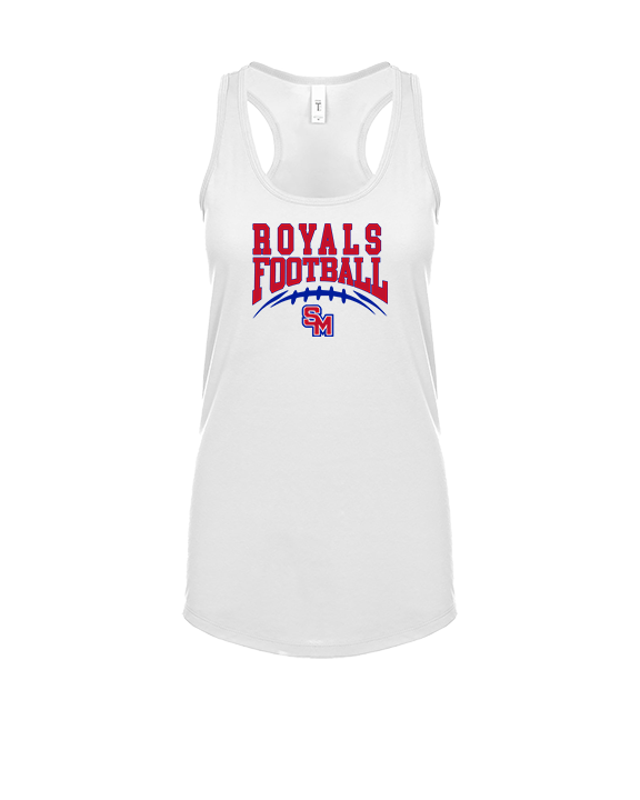 San Marcos HS Football School Football - Womens Tank Top